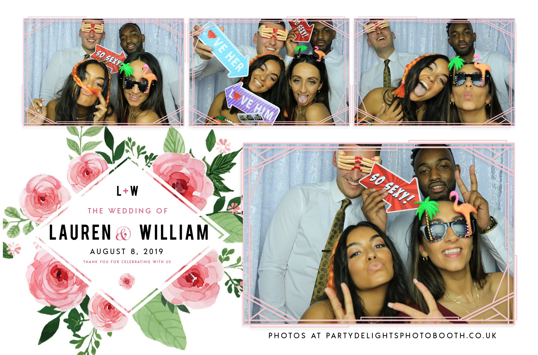 Lauren and Will’s Wedding - Prints | View more photos from the event at gallery.partydelightsphotobooth.co.uk/u/PartyDelightsPhotoBooth/Lauren-and-Will’s-Wedding-Prints